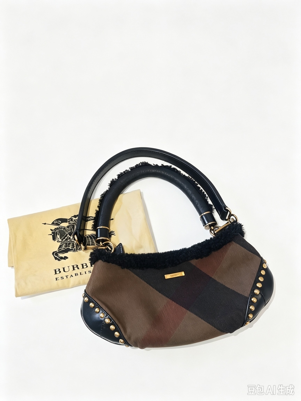 Burberry Hobo Shoulder Bag